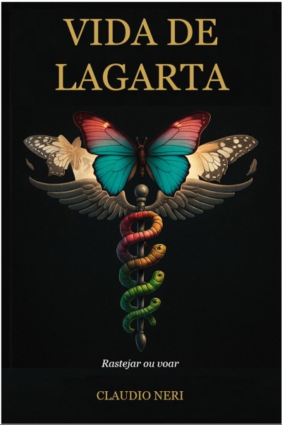 Livro Capa Livro - Vida de Lagarta