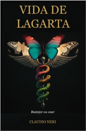 Livro Capa Livro - Vida de Lagarta